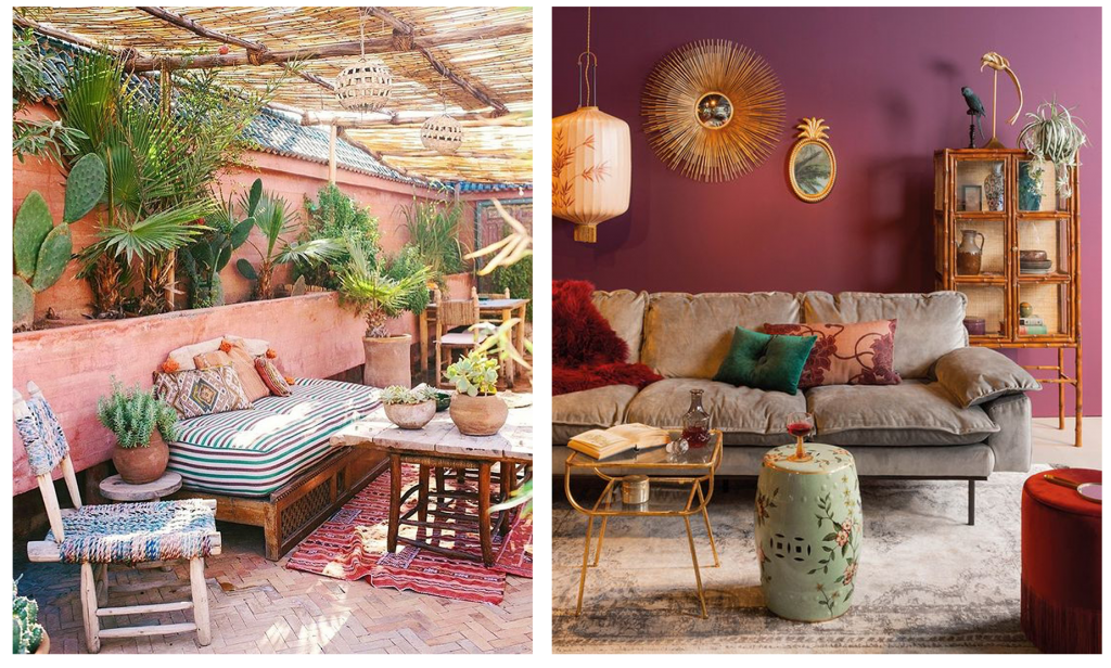 boho bohemian venn kleur venn hypotheken interieur