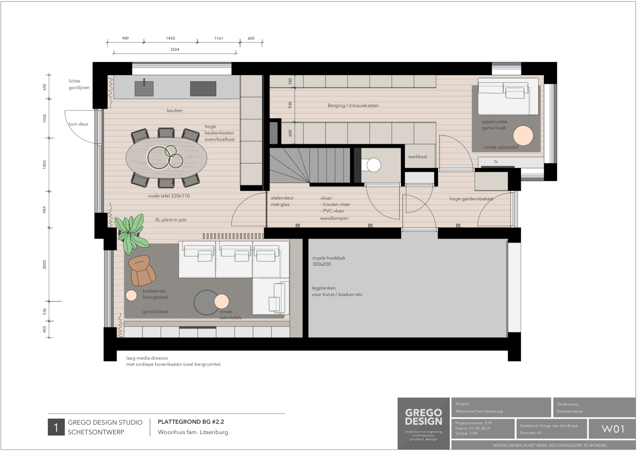 interieur ontwerp grego design plattegrond grego interieur