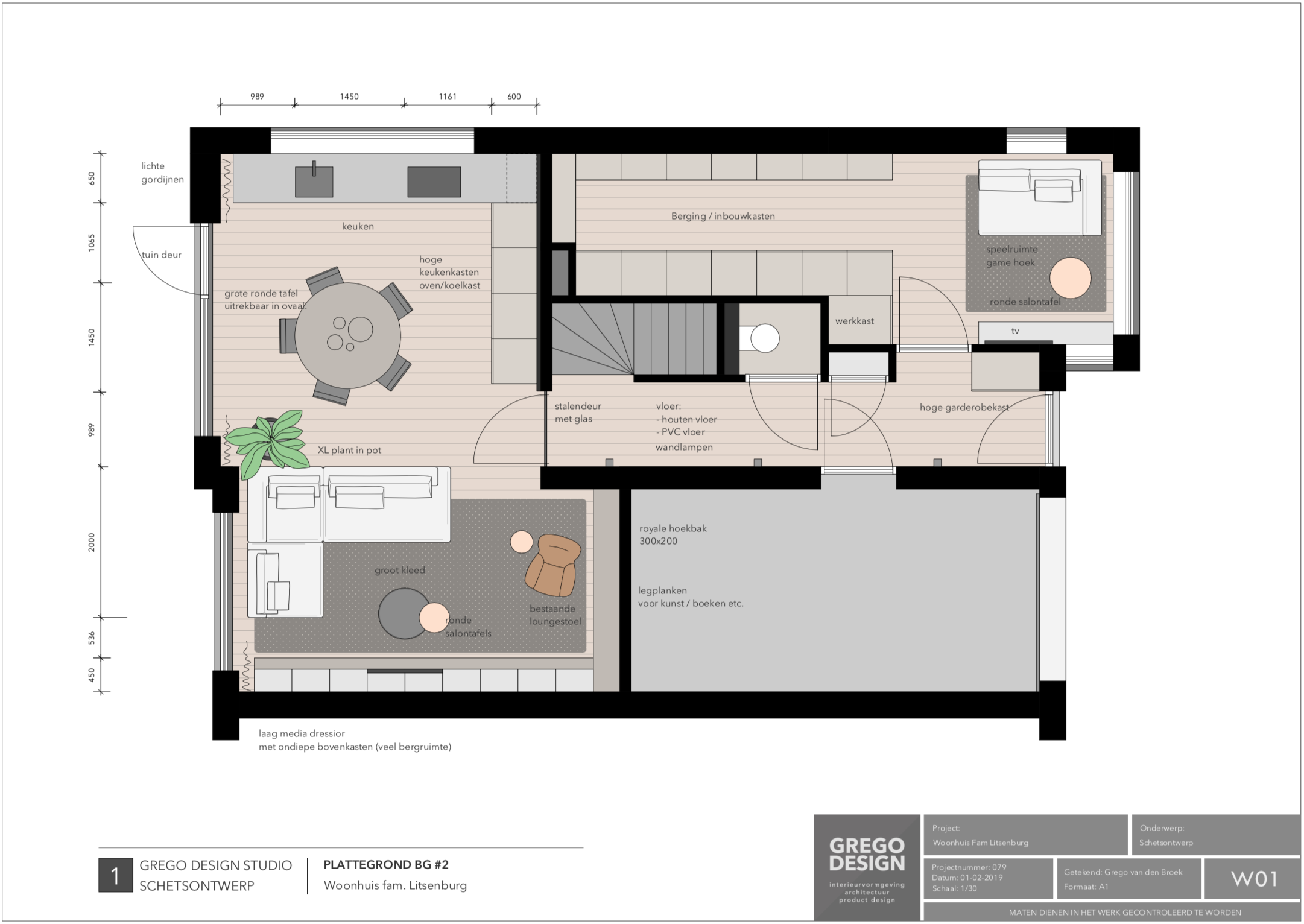 interieur ontwerp grego design plattegrond grego interieur