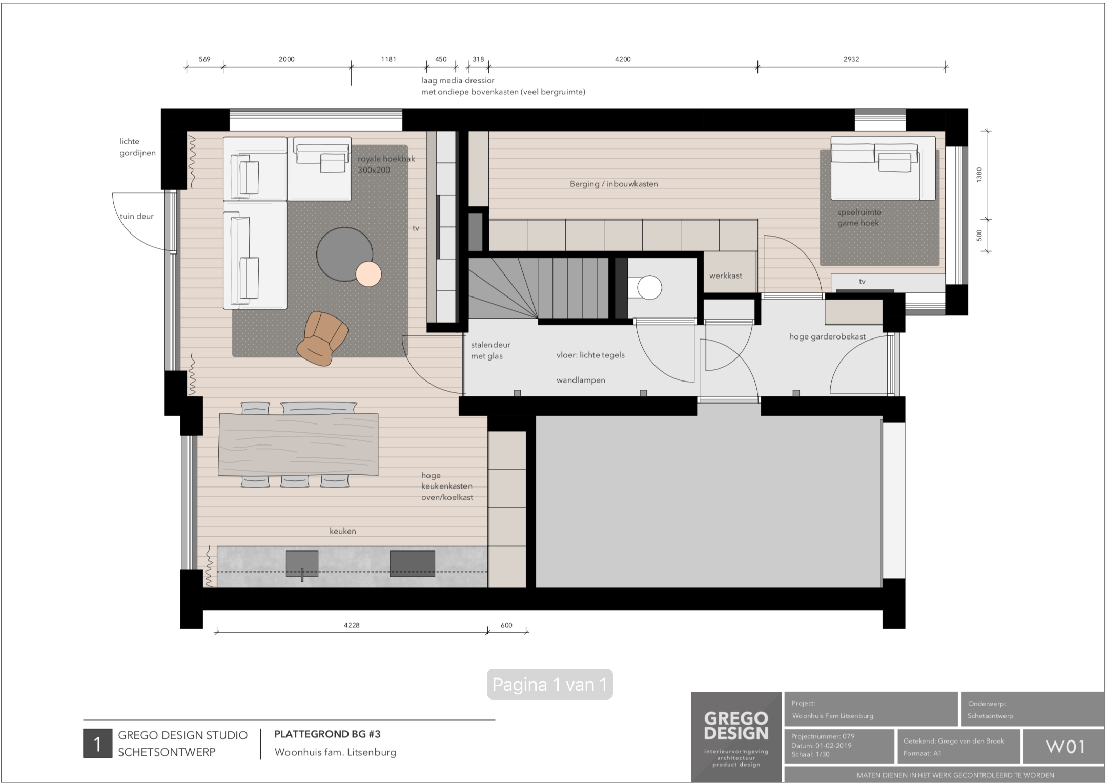 interieur ontwerp grego design plattegrond grego interieur