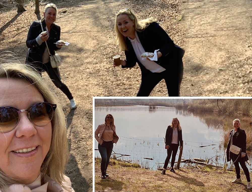 de-wandeling wandelen